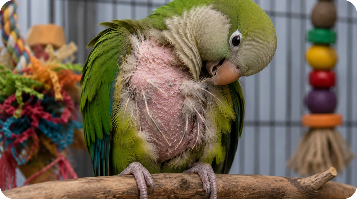 Stress-Related Feather Plucking